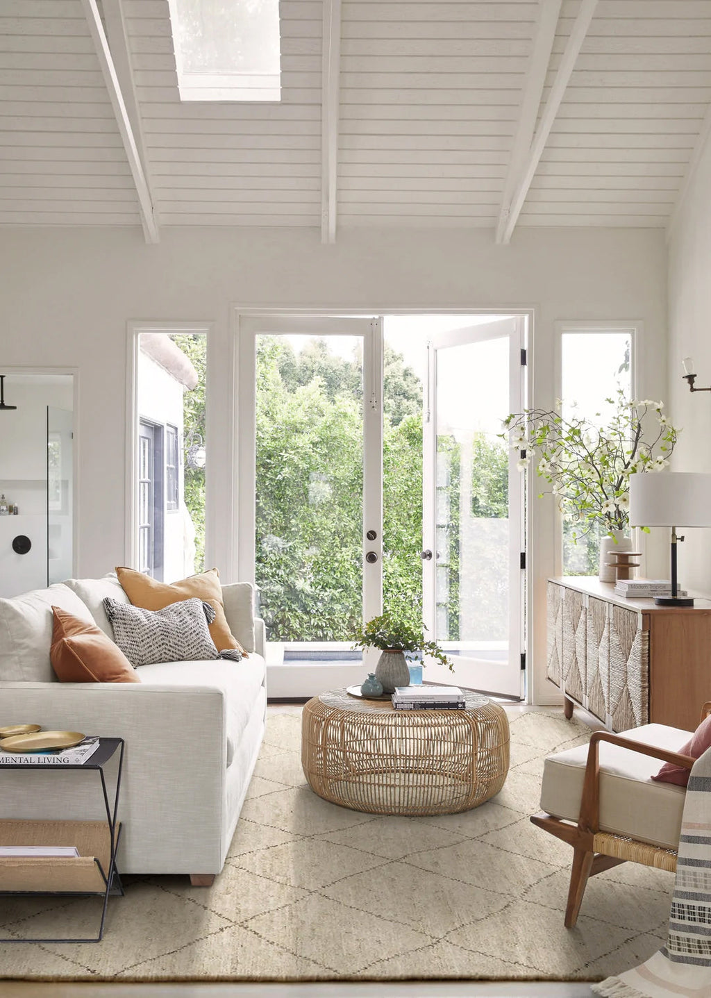 Mostră de covor din lână Afella înnodat manual