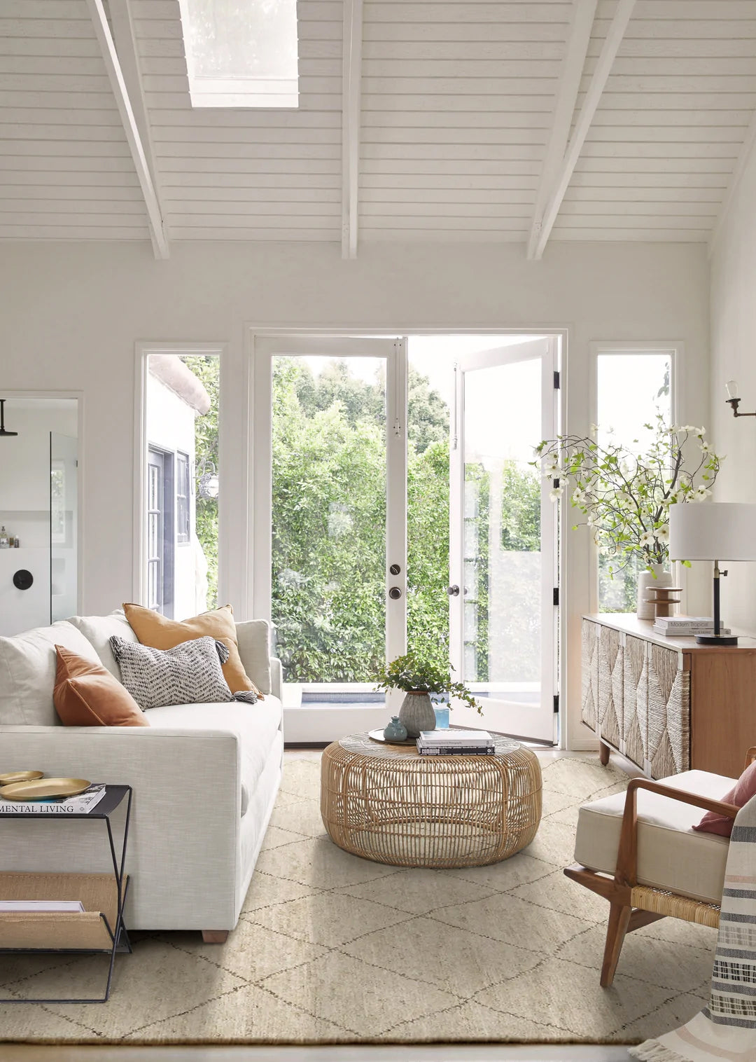 Mostră de covor din lână Afella înnodat manual