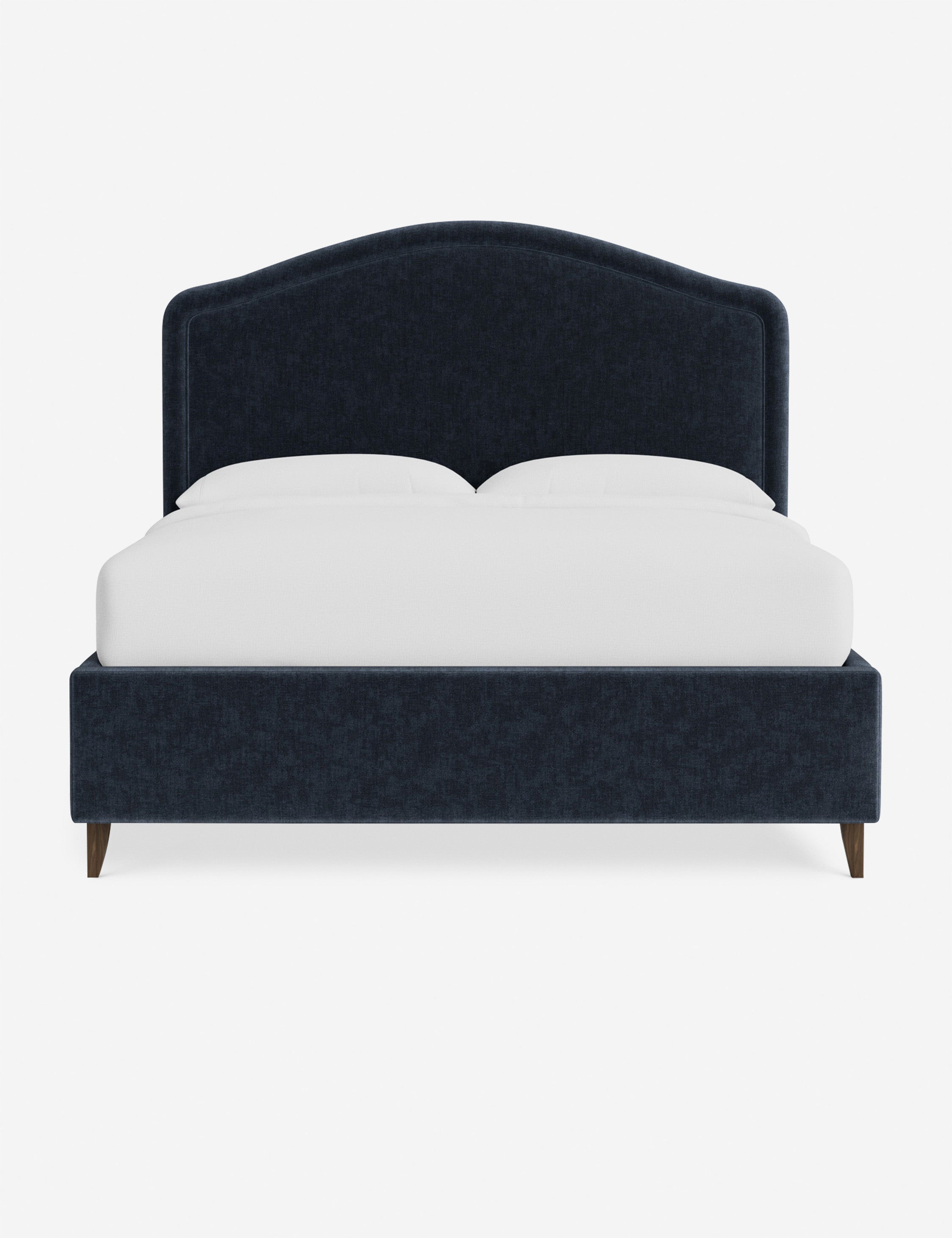 #color::indigo-performance-striated-velvet #size::cal-king #leg-finish::chestnut