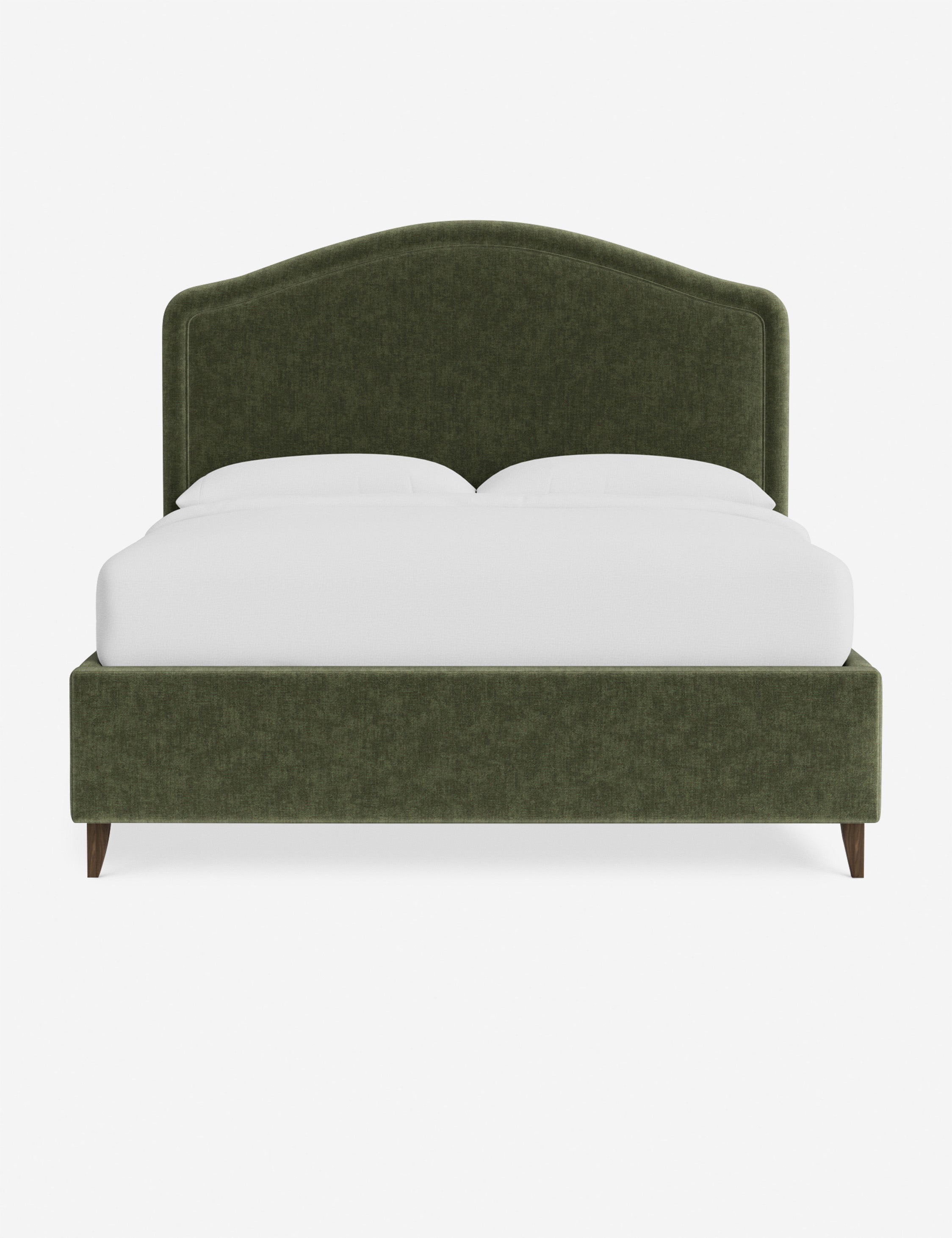 #color::moss-performance-striated-velvet #size::cal-king #leg-finish::chestnut