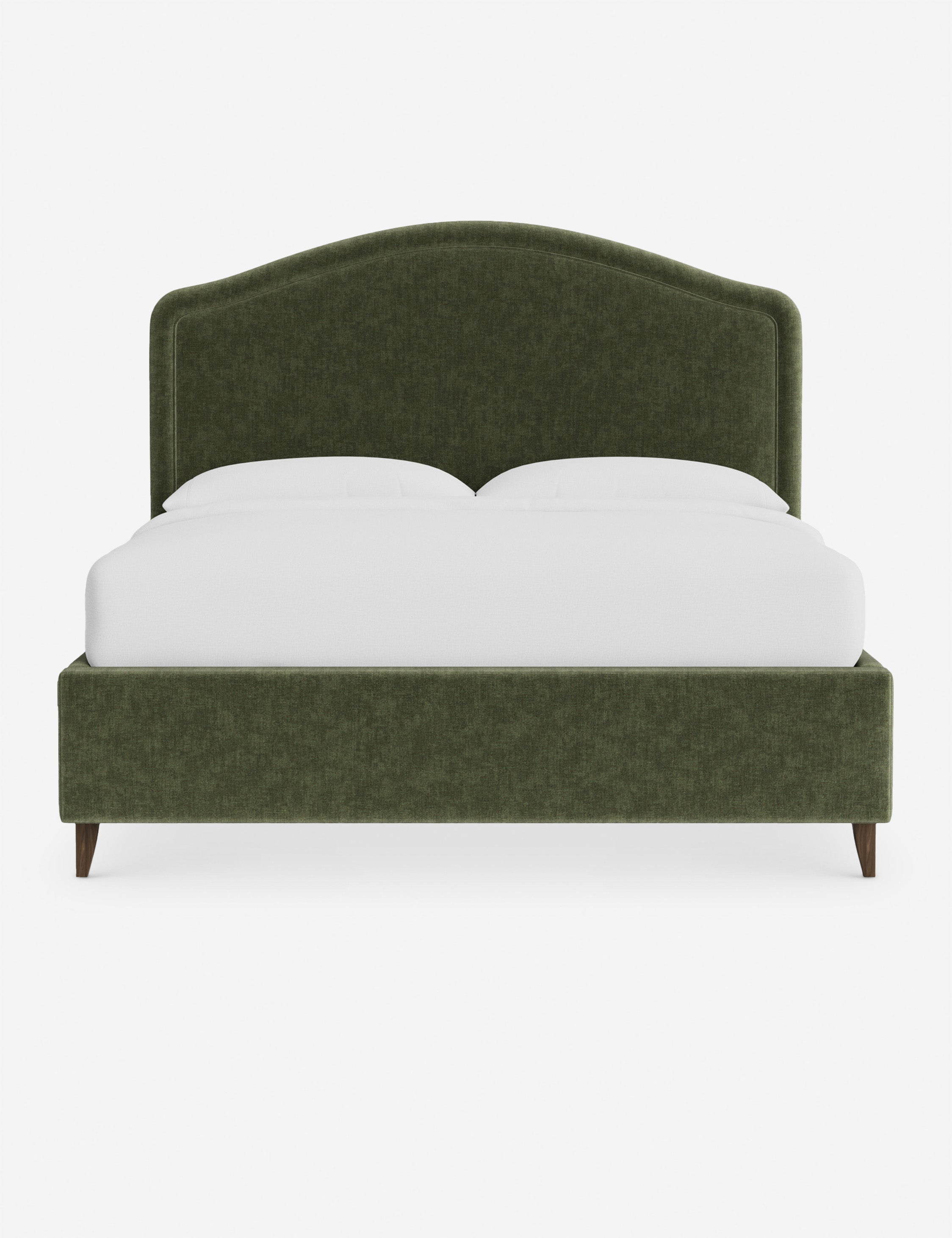 #color::moss-performance-striated-velvet #size::king #leg-finish::chestnut