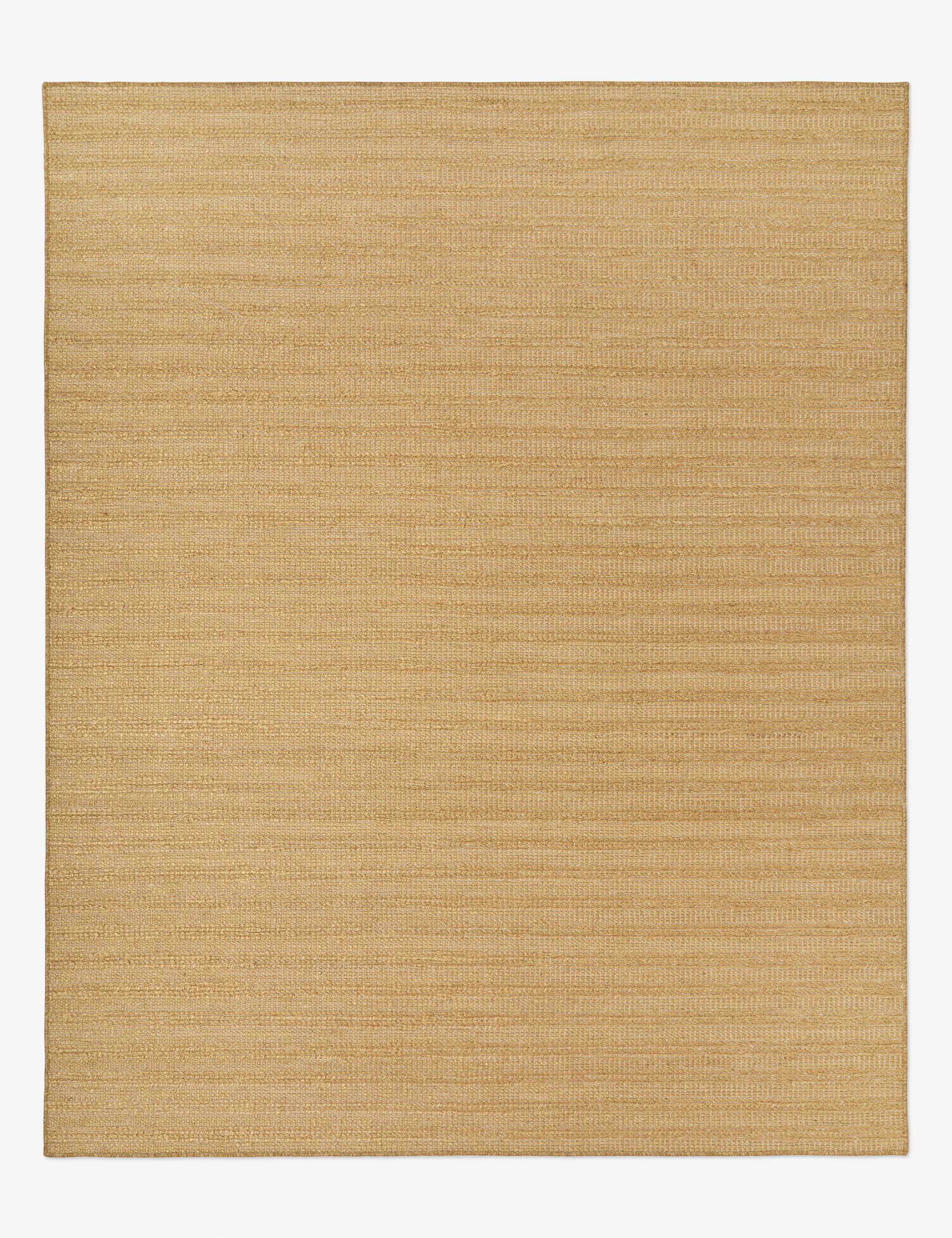 Covor personalizat Laverne din iută, țesut manual, nisip