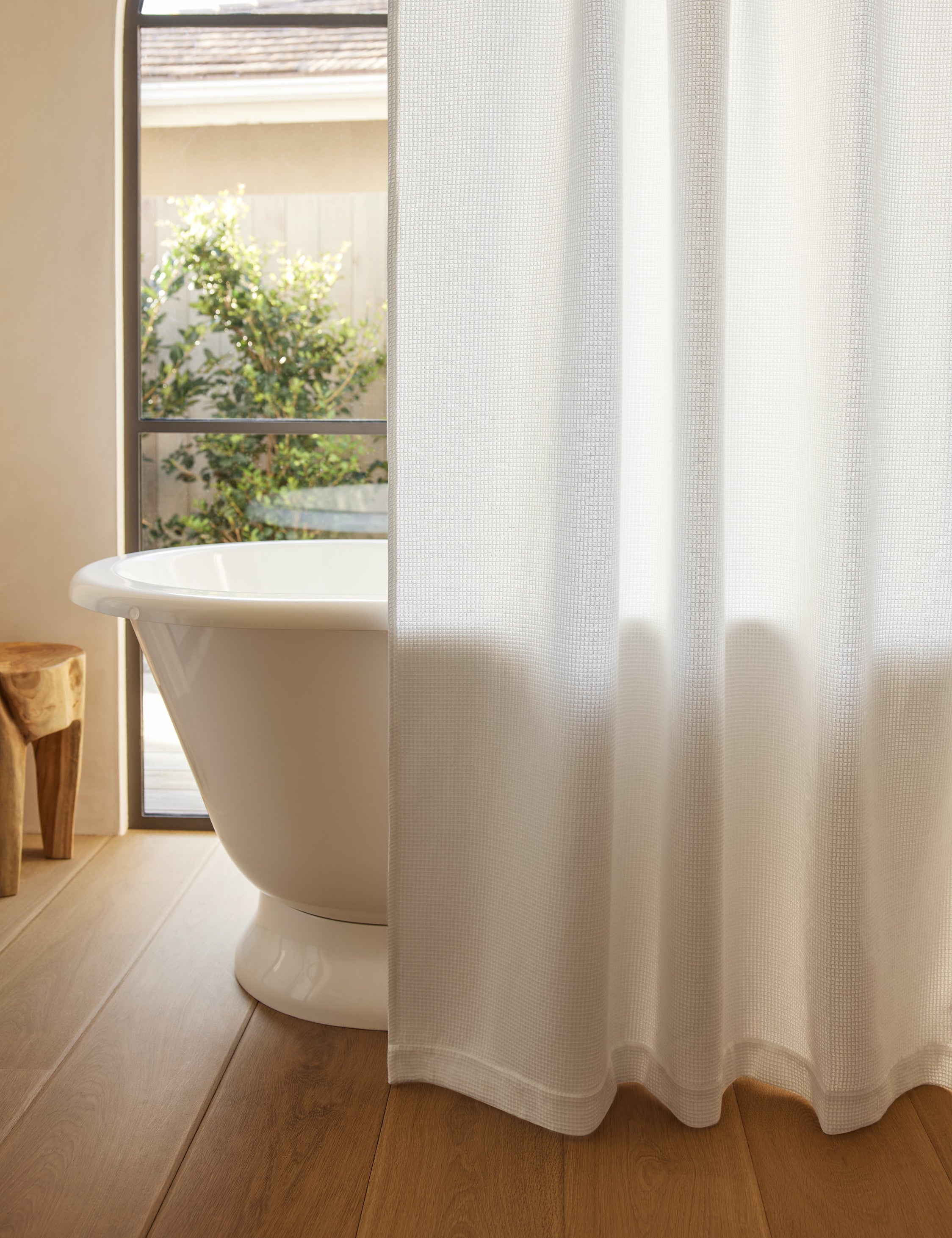 Perdea de duș Larue din bumbac organic